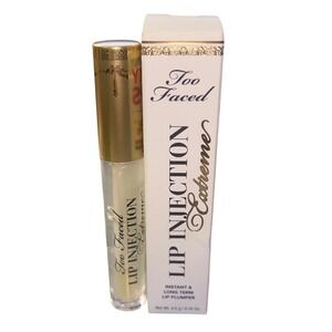 Too Faced Lip Injection Extreme Instant Long Term Lip Plumper Clear New